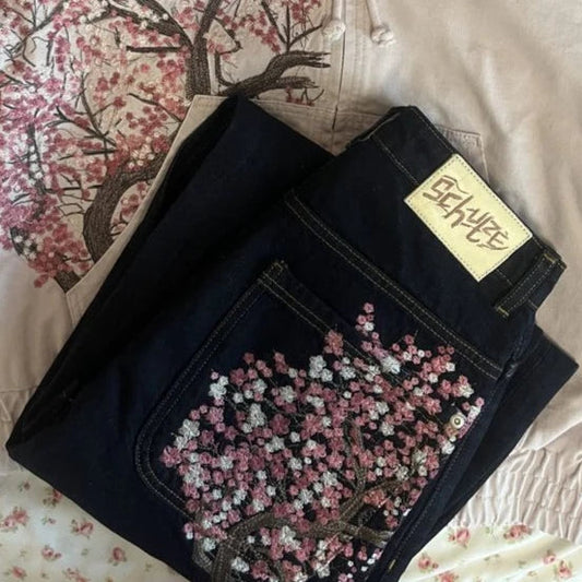 Blossom Fade Denim